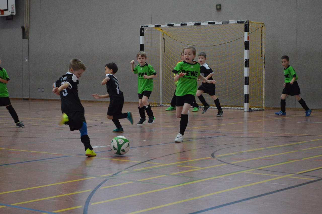 Spielszene U9 SV HOH - FC Sand